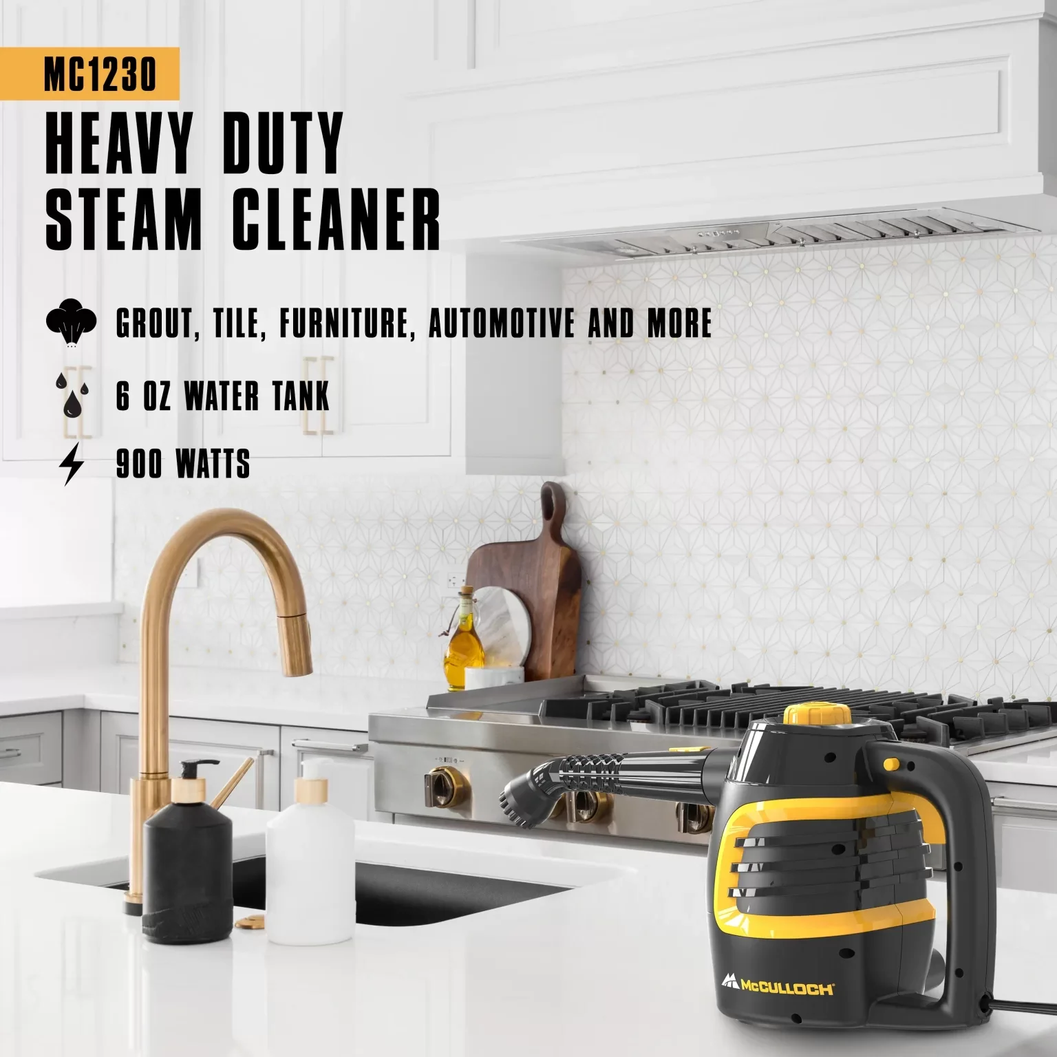 MC1230 Handheld Steam Cleaner - Image 4