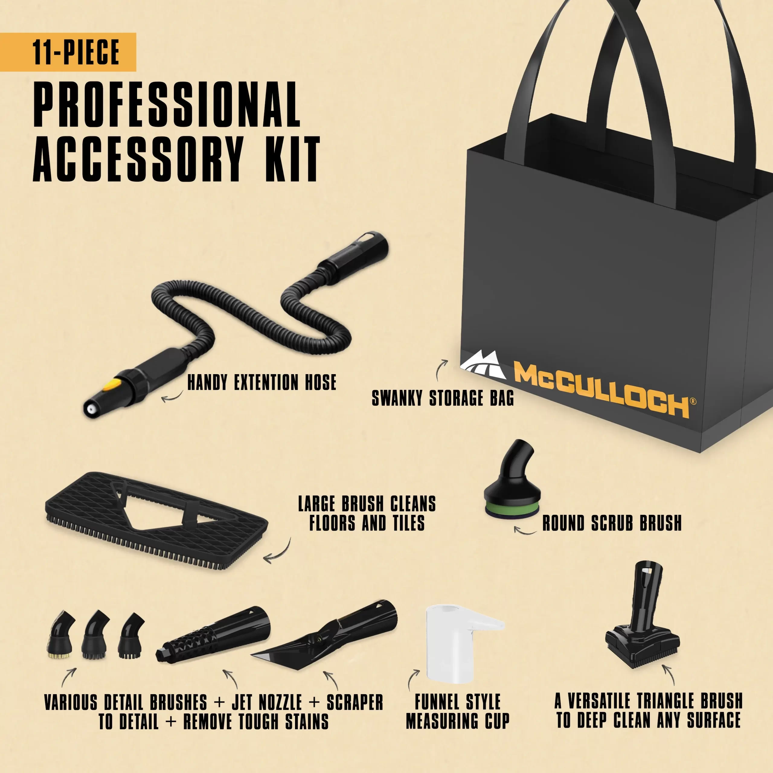MC1230 Handheld Steam Cleaner - Image 5