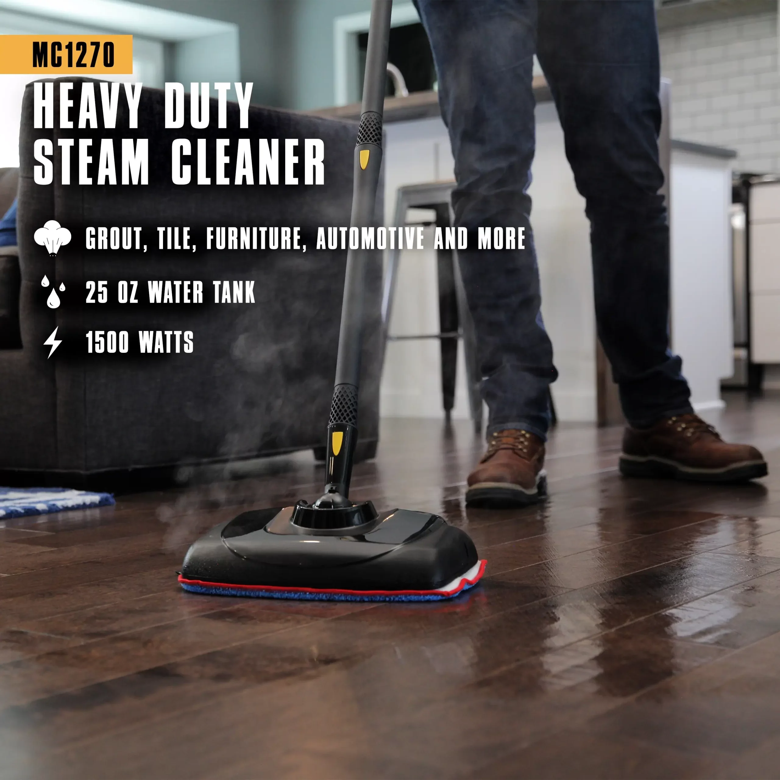 MC1270 Portable Steam Cleaner - Image 4