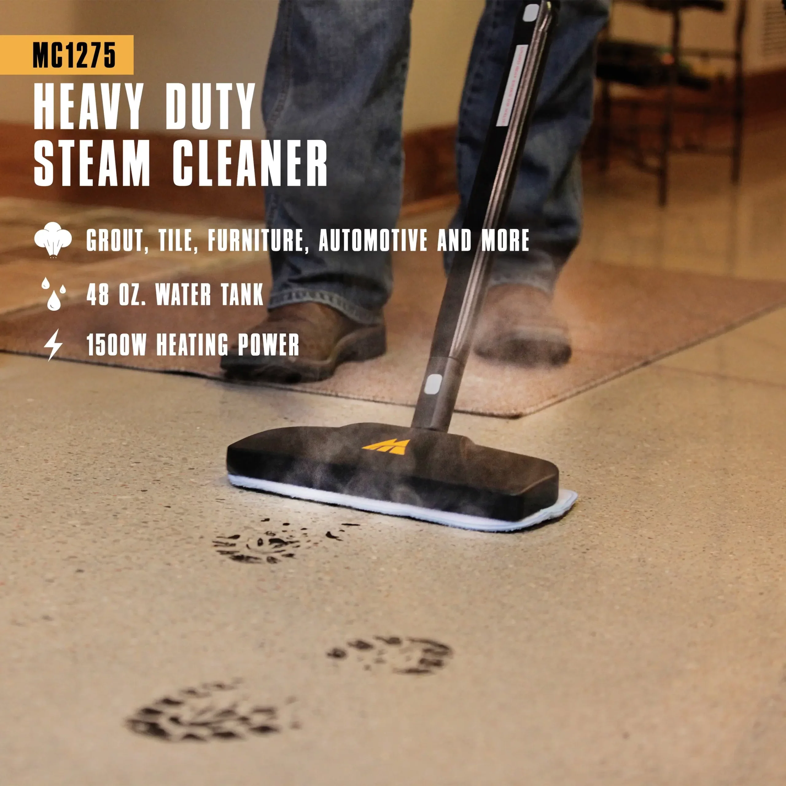 MC1275 Canister Steam Cleaner - Image 4